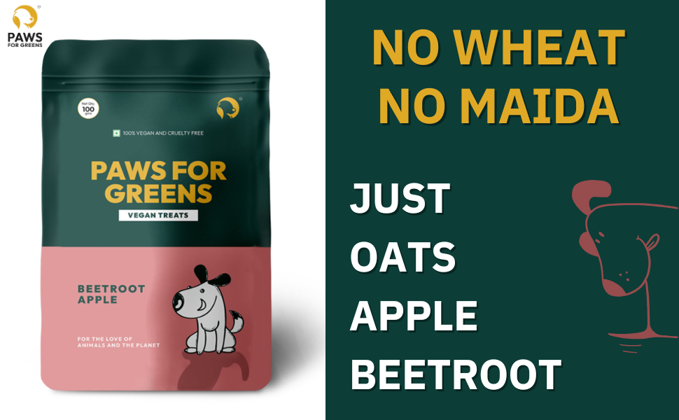 Delicious vegan dog treats