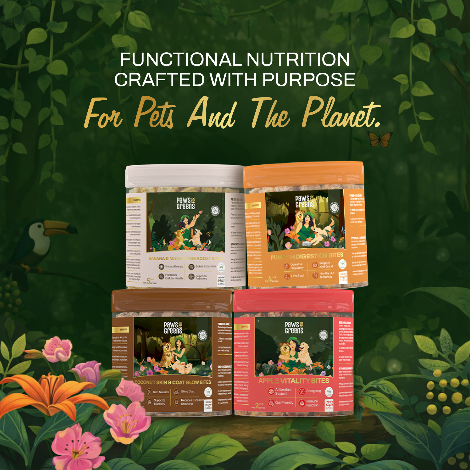 Apple Vitality Bites | Immunity & Antioxidant Support | Freeze-Dried Functional Treat
