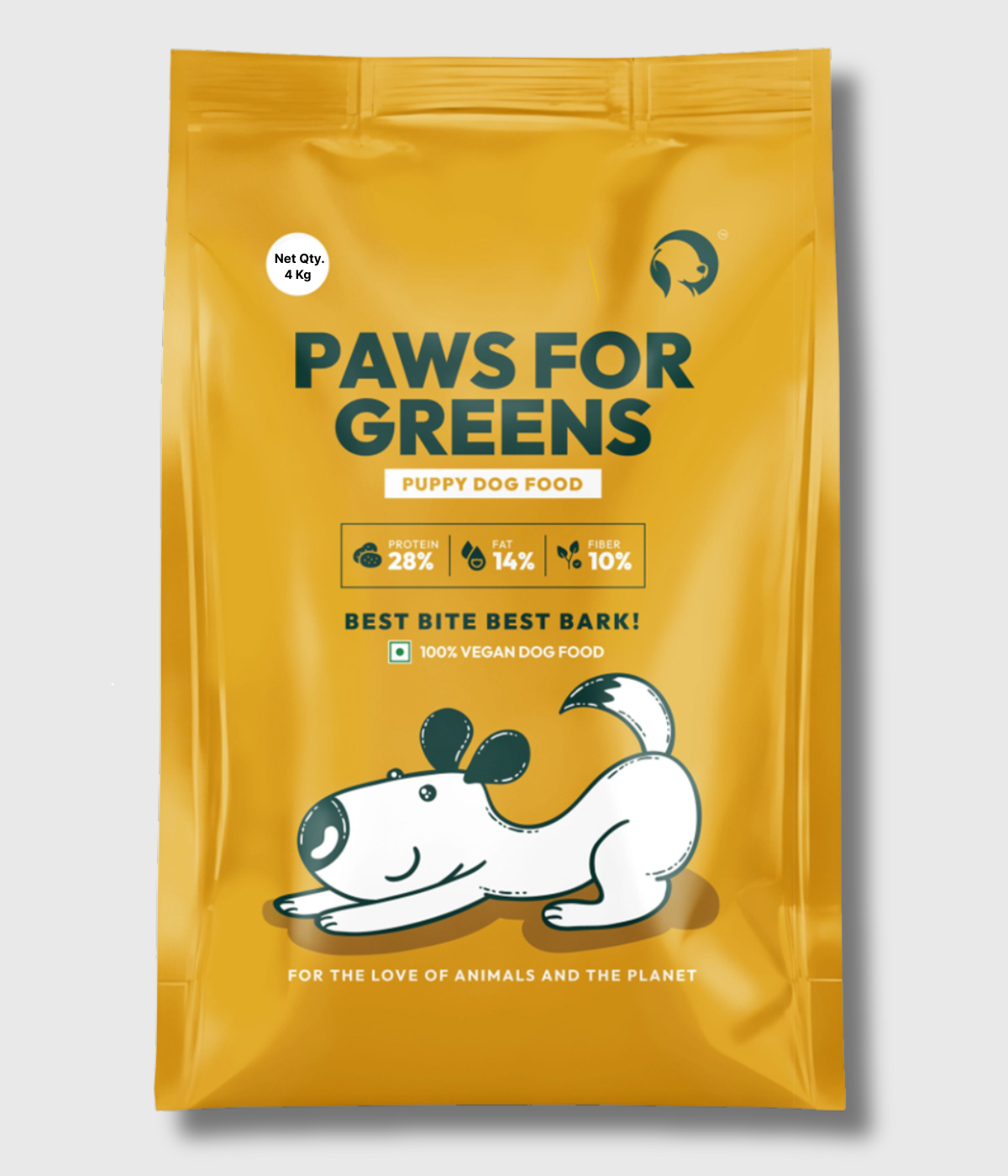 Vet-formulated vegan puppy food with plant protein, B12, essential nutrients supporting digestion, immunity, growth; hypoallergenic, preservative-free.