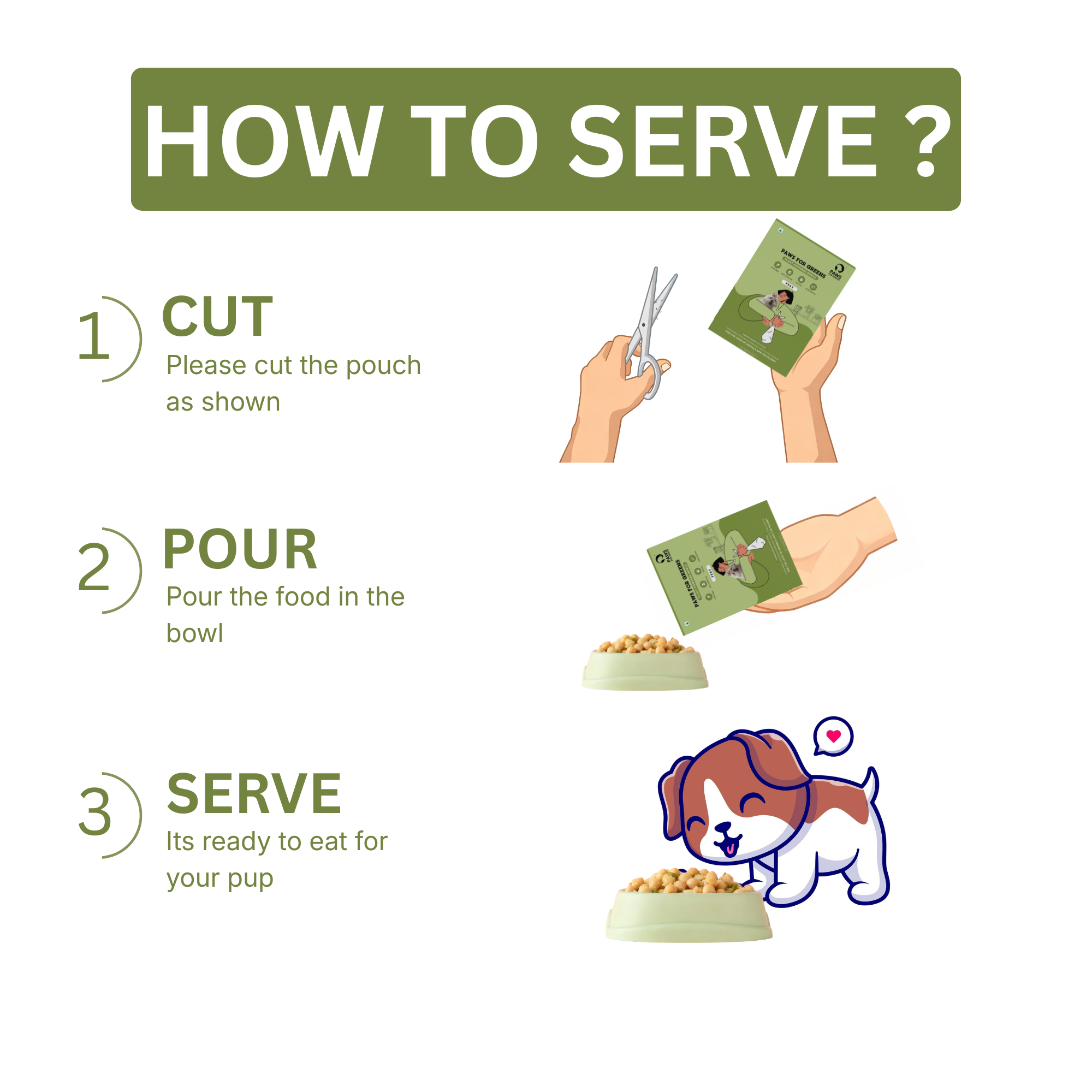 Veg Ready to Eat Wet Dog Food Plant & Based Vegan Pet Food Preservative-Free (Peas 100g+100g Pack)