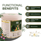 Banana & Mushroom Wellness Bites | Adaptogenic & Immune Support | Freeze-Dried Functional Treat