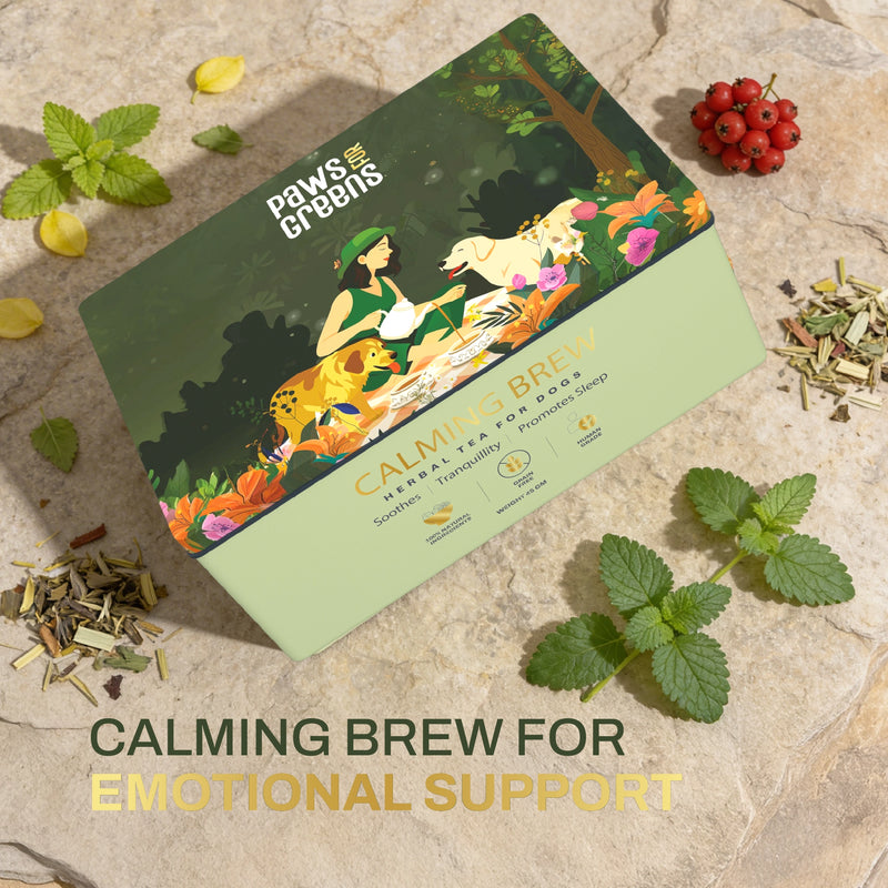 Calming Herbal Wellness Blend | Stress & Emotional Support | Functional Herbal Tea in India