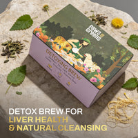 Detoxing Brew | Liver & Natural Cleansing Support | Herbal Wellness Blend in India