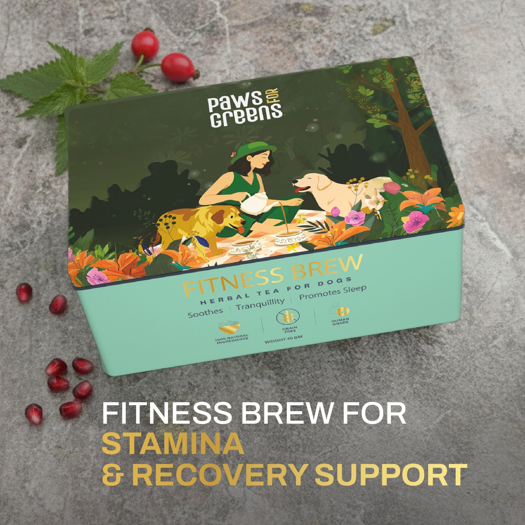 Fitness Brew | Stamina & Recovery Support | Herbal Wellness Blend in India