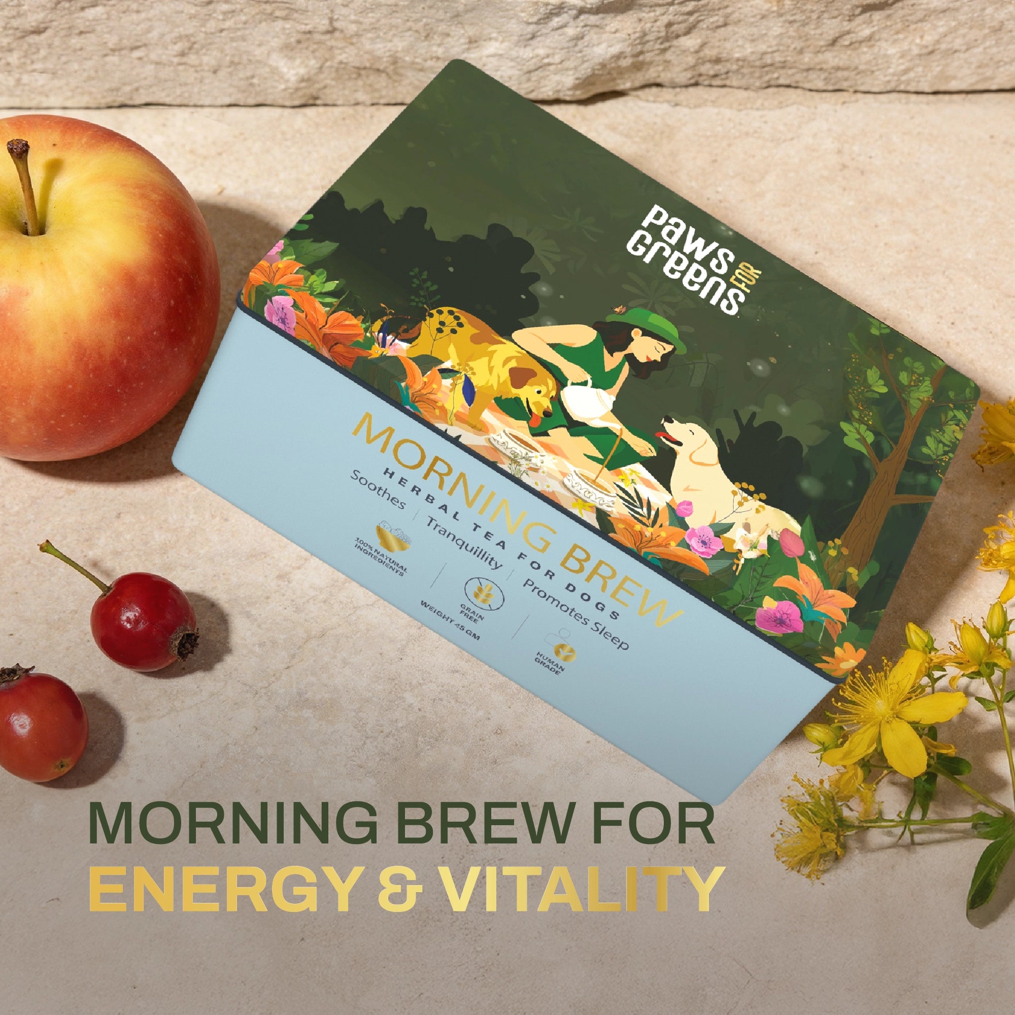 Morning Brew | Natural Energy & Vitality Support | Herbal Wellness Blend in India