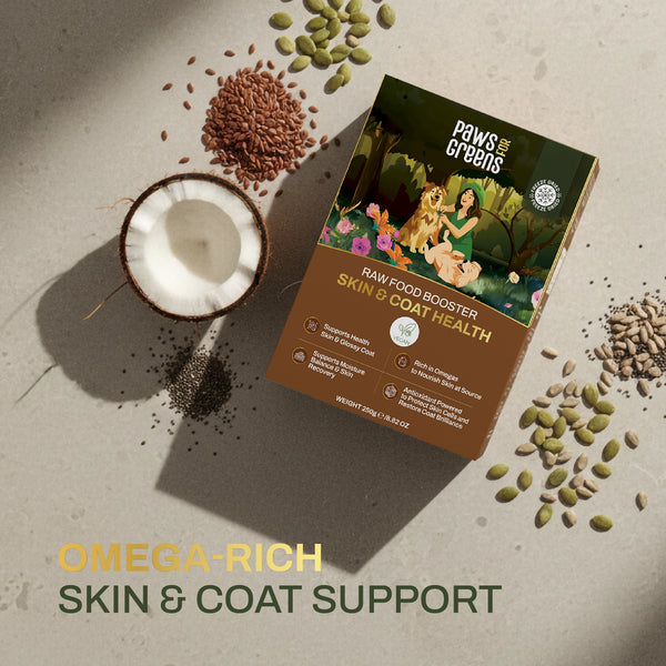 Skin & Coat Booster | Omega-Rich Skin & Coat Support | Functional Superfood Blend in India