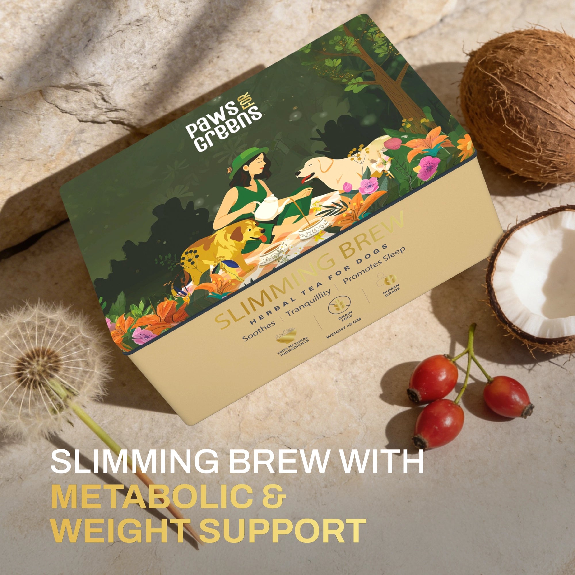 Slimming Brew | Metabolic & Weight Support | Herbal Wellness Blend in India