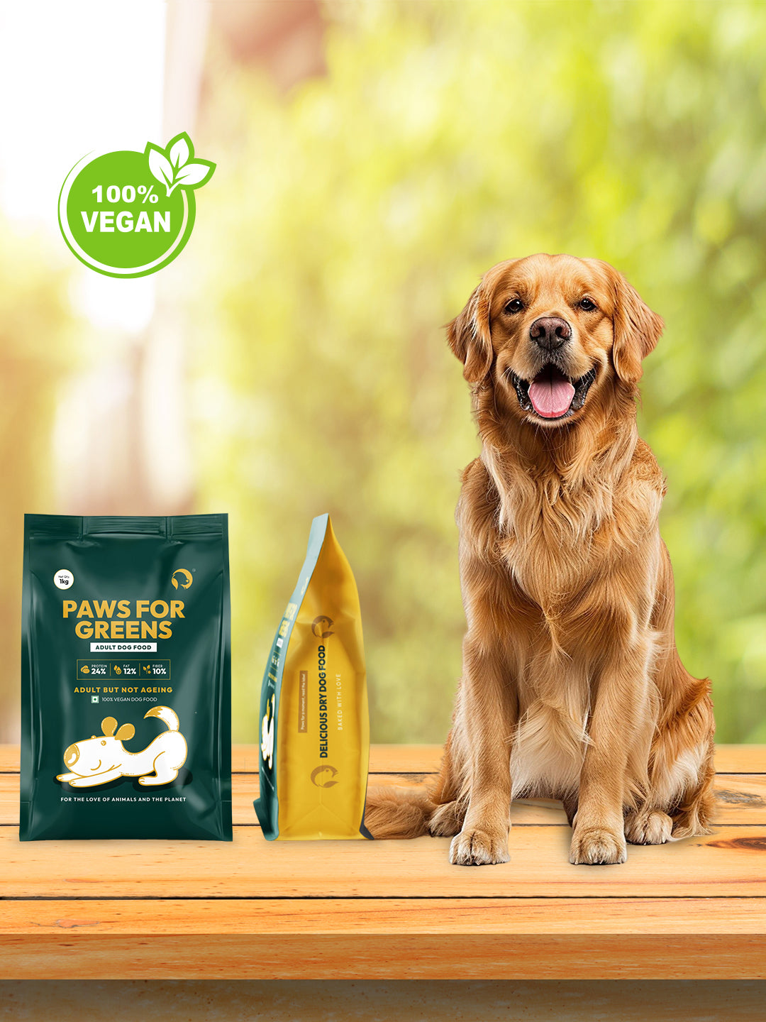 Paws For Greens- Dry dog food Adult