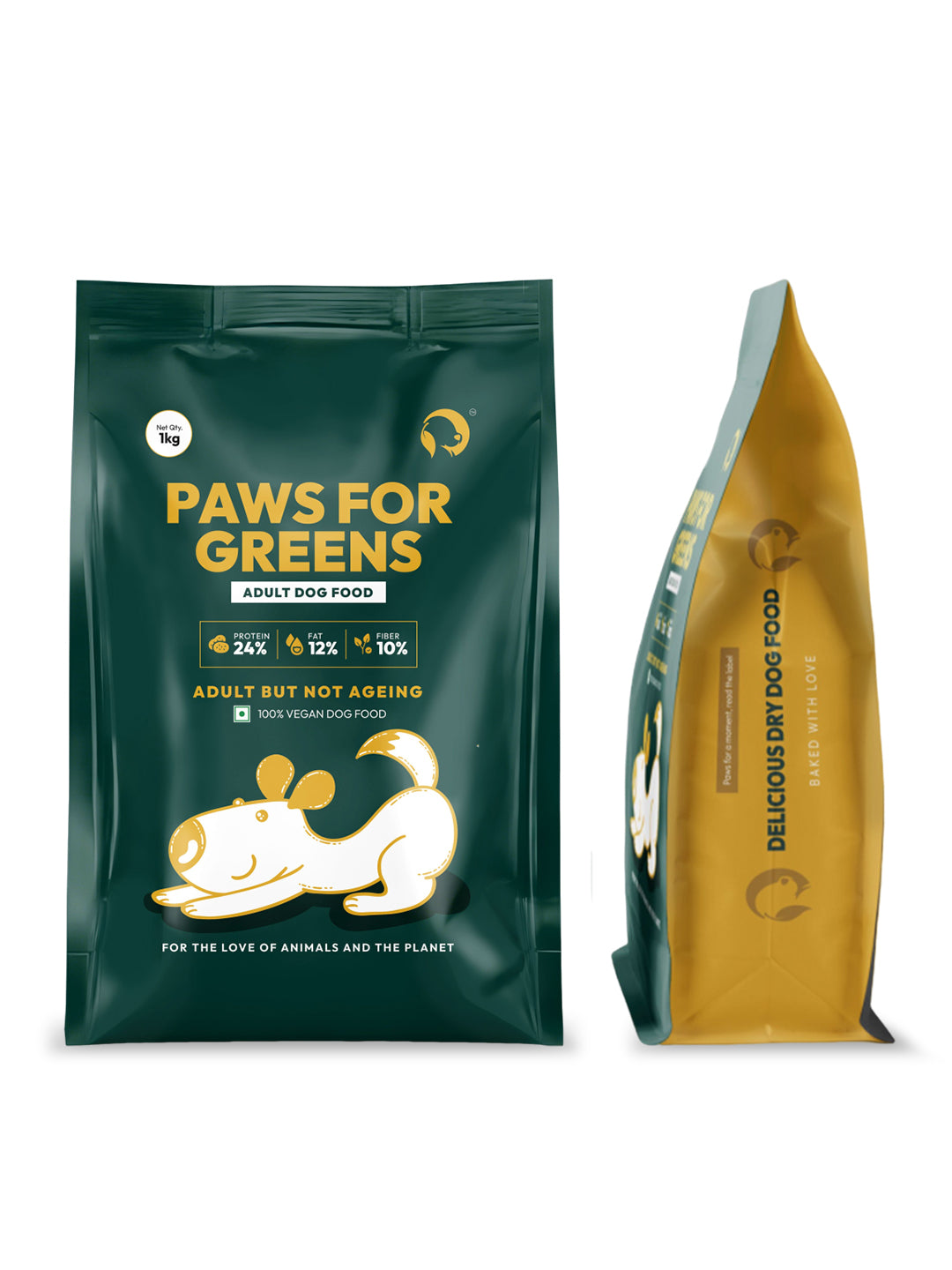 Paws For Greens- Dry dog food Adult