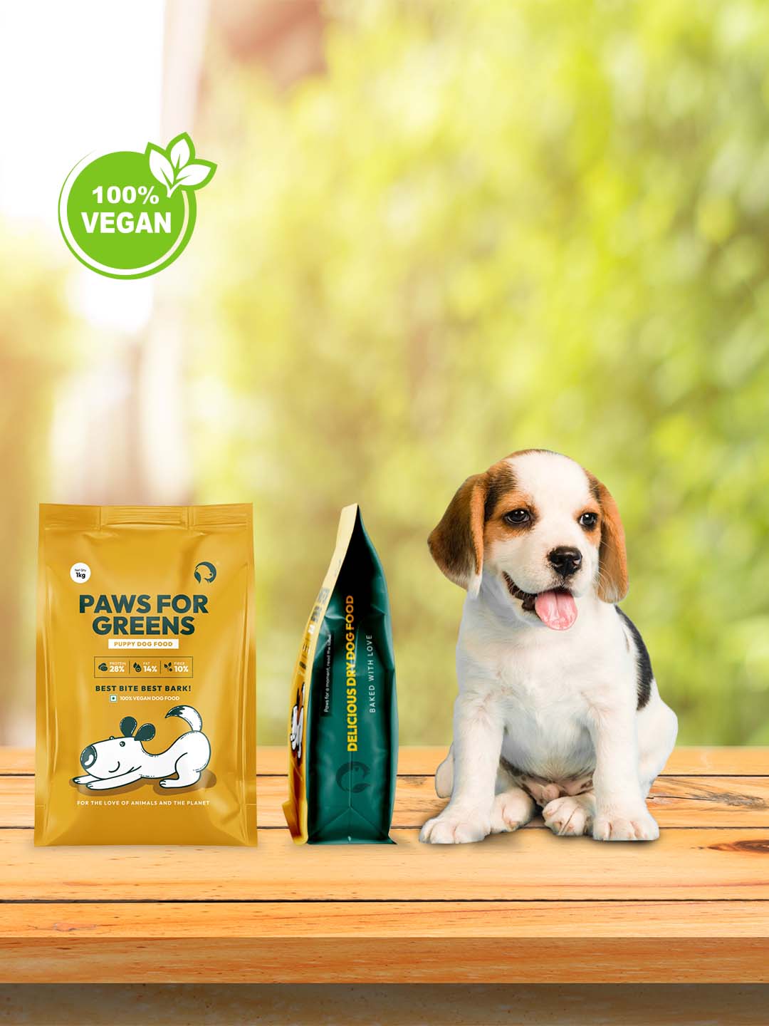 Paws For Greens- Dry dog food Puppy