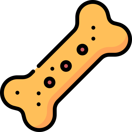 Dog treat icon